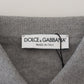 Elegant Gray Cotton Polo Tee