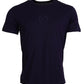 Elegant Purple Cotton T-Shirt