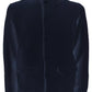 Chic Blue Cardigan Sweater with Front Pockets