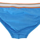 Chic Blue Stretch Cotton Briefs