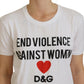 Elegant White Cotton Tee for Casual Chic Style