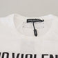 Elegant White Cotton Tee for Casual Chic Style