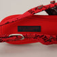 Ruby Red Crystal Slingback Heels