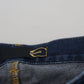 Chic Flared Cotton Denim Jeans