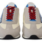 Elegant Low-Top Suede & Textile Sneakers