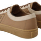 Elegant Bicol Gabardine Sneakers