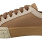 Elegant Bicol Gabardine Sneakers