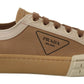 Elegant Bicol Gabardine Sneakers