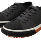 Elevate Your Style with Sleek Gray Low-Top Sneakers