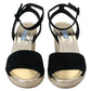 Chic Ankle Strap Suede Wedge Sandals
