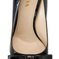 Elegant Patent Black Leather Pumps