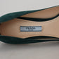 Elegant Green Suede Heels Pumps