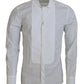 Exquisite White Cotton Formal Shirt