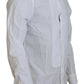 Exquisite White Cotton Formal Shirt