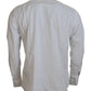 Exquisite White Cotton Formal Shirt