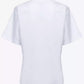 Chic White Cotton Jersey T-Shirt