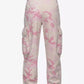 Chic Camouflage High-Waist Cargo Pants