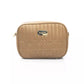Beige Polyethylene Women Shoulder Bag