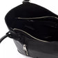Black Leather Women Shoulder Bag