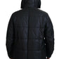 Chic Parka Hooded Black Jacket