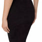 Chenille High-Waisted Pencil Skirt with Logo Band