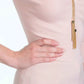 Chic Pink Lyocell Sweater for Elegant Evenings