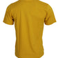 Elegant Dark Yellow Cotton T-Shirt