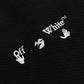Sleek Black Cotton Logo Pants