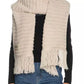 Elegant Long Knit Fringed Scarf