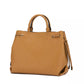 Chic Beige Shoulder Bag with Magnetic Closure