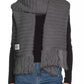 Chic Long Knit Scarf with Fringes