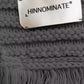 Chic Long Knit Scarf with Fringes