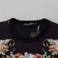 Floral Logo Print Cotton Tee