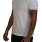 Elegant White Cotton Tee