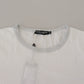 Elegant White Cotton Tee