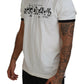 Elegant Crew Neck Logo Tee