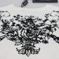 Elegant White Crew Neck Cotton Tee