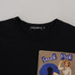 Elegant Crew Neck Cotton Tee