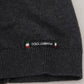 Elegant Grey Cotton Polo T-Shirt