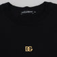 Elegant Gold Logo Crewneck Tee
