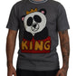 Elegant Panda King Crew Neck Tee