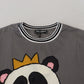 Elegant Panda King Crew Neck Tee