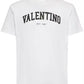 Elegant White Cotton Crewneck Tee
