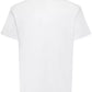 Elegant White Cotton Crewneck Tee