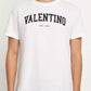 Elegant White Cotton Crewneck Tee