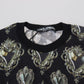Elegant Silk Sacred Heart Sweater