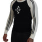 Multicolor Virgin Wool Pullover Sweater