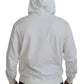 Elegant White Hooded Sweater