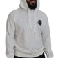 Elegant White Hooded Sweater