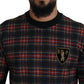 Stunning Multicolor Crew Neck Sweater